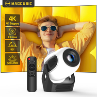 Magcubic Electric Focus HY300 X Projector 4K HD 300ANSI Allwinner H713 90° Flexible BT5.0 Home Cinema Outdoor portable Projector
