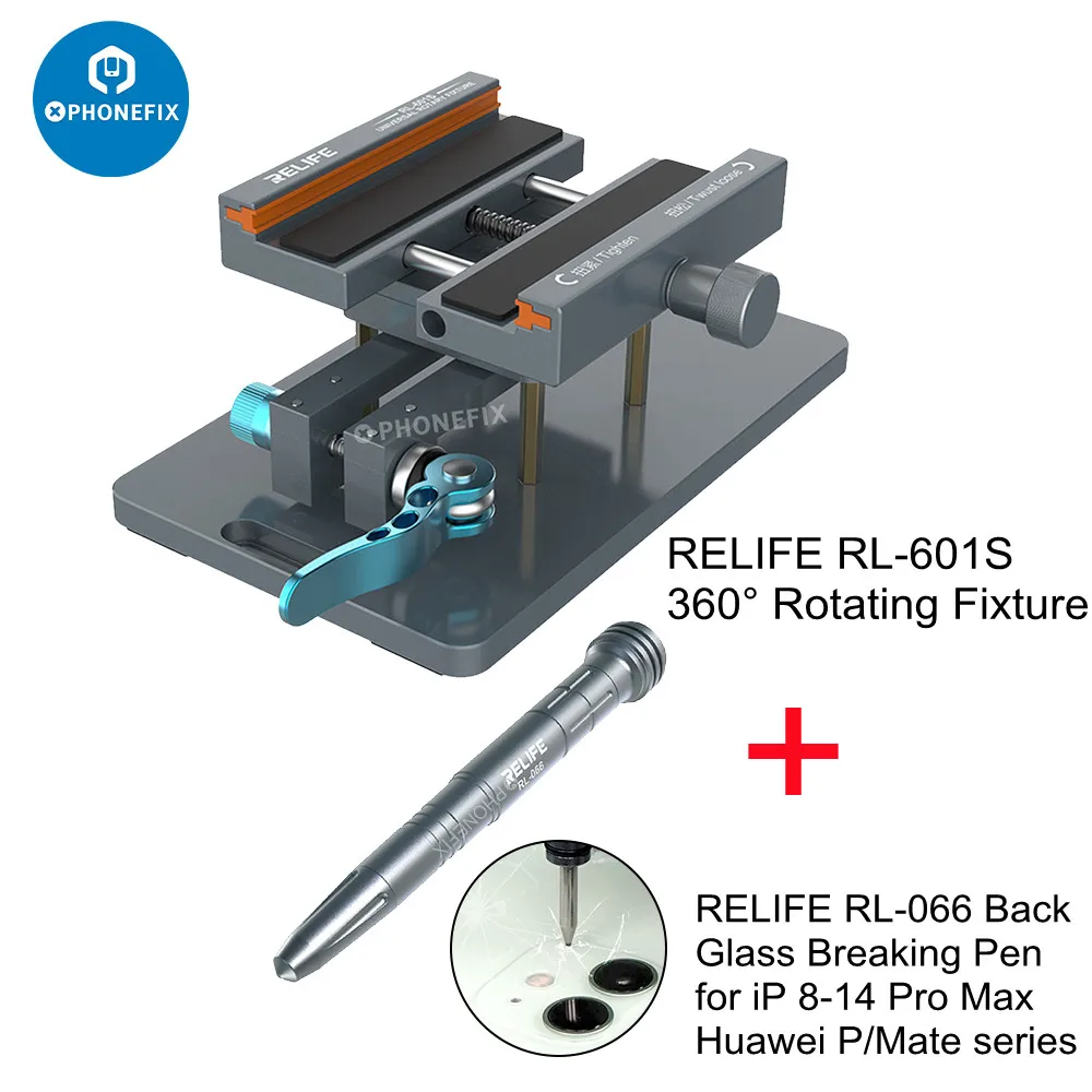 Universal Rotatable Multi-purpose Holder Fixture for IPhone Broken Back Rear Glass Housing Motherboard Battery Replace Repair