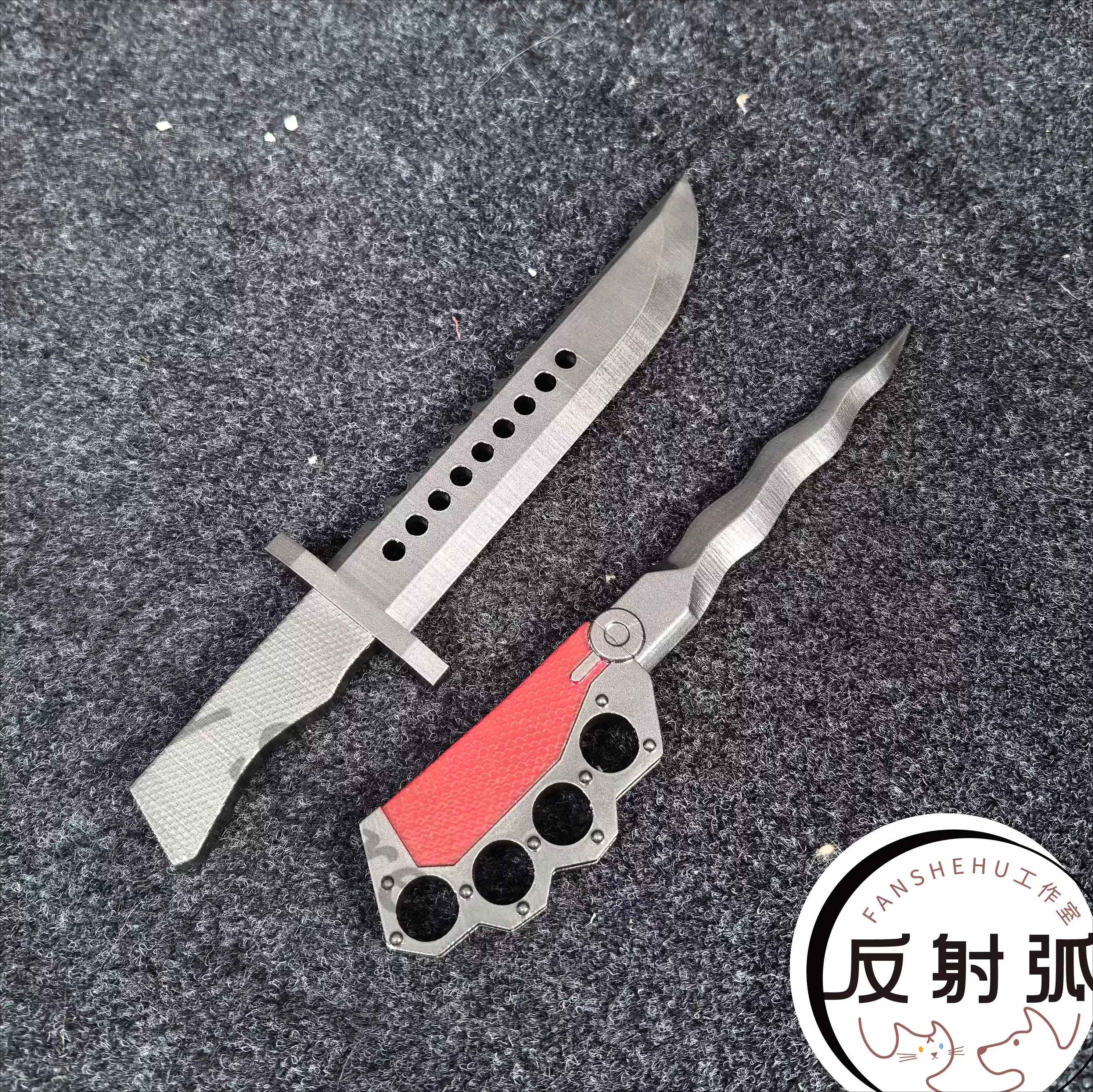 

Anime Arknights Dmitri Cettaldo Bellone Cosplay Coutel Short Sword Prop Cartoon Snickersnee Cutlass Unsharpened Weaponry Props