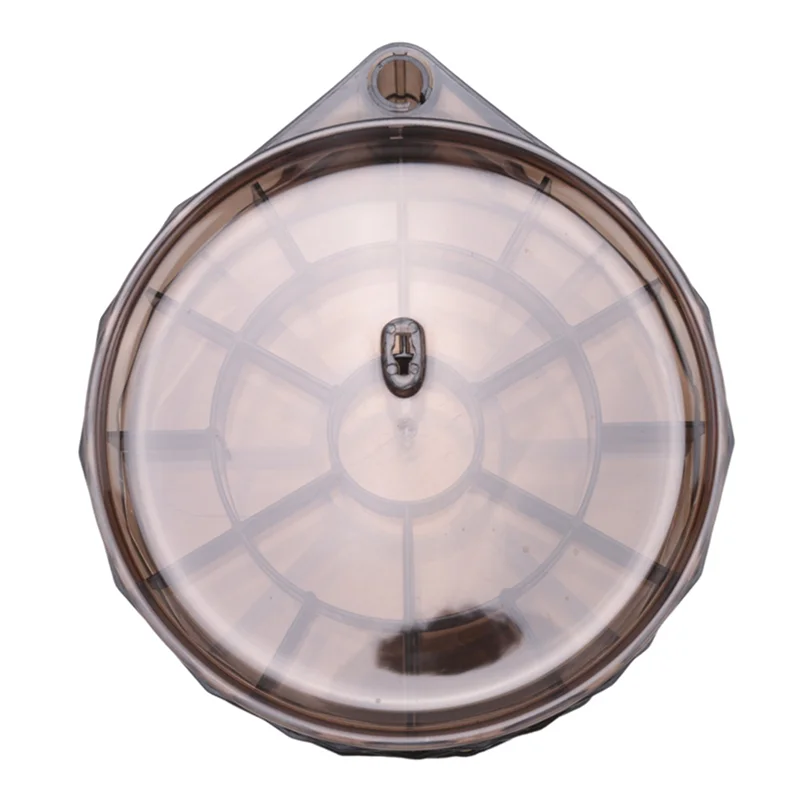 

TFORU-1 PCS Small Jewelry Storage Box Rotating Jewelry Tray Case For Women, 3-Layer With Lid