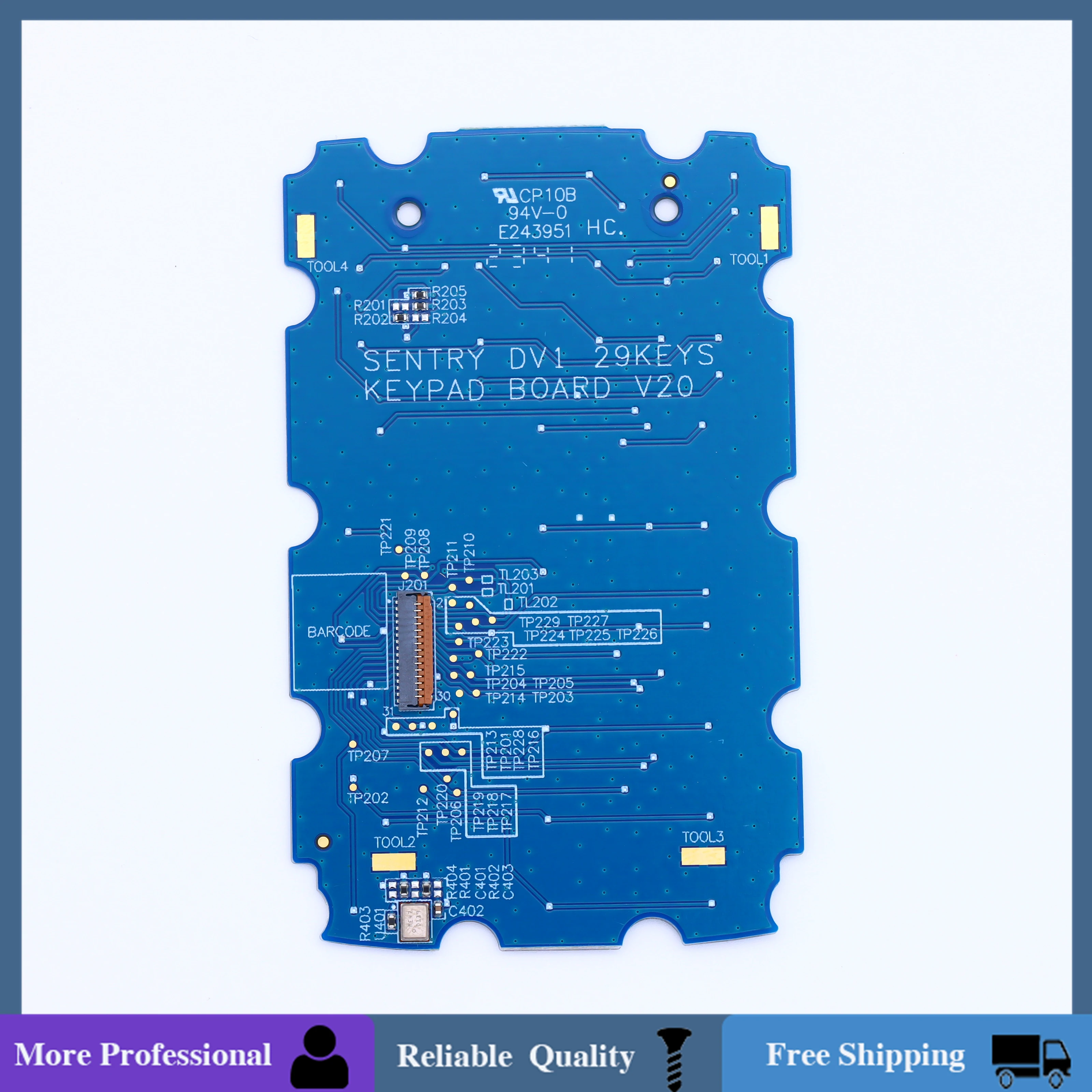 Новая 29 клавиш PCB клавиатура, Keyswitch FPC, 29 клавиш для Zebra MC3300 MC330K MC330M MC330L MC330AX