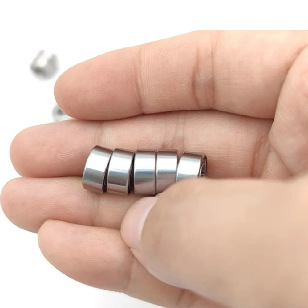 10PCS Stainless Steel Miniature Bearing Inner Diameter 4/5/6 MM High Quality High-speed Bearing