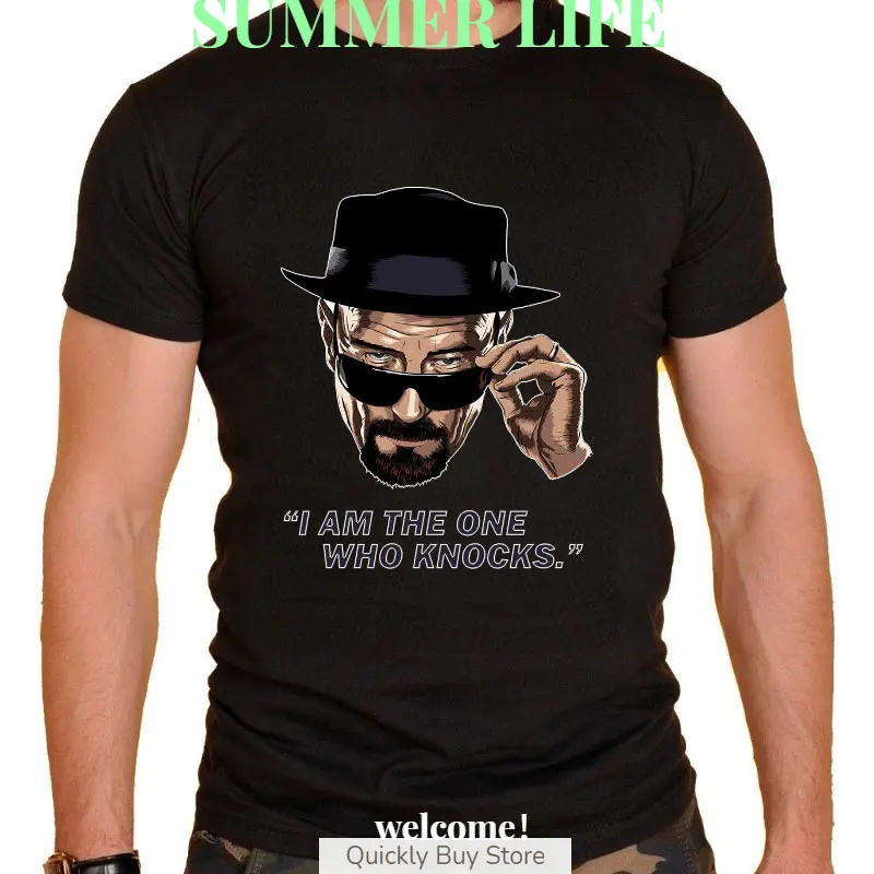 Heisenberg TV Show Y2k T Shirt Men Breaking Walter T-shirts for Women Novelty Breaking Bad Streetwear Tshirt Short Sleeve Tee