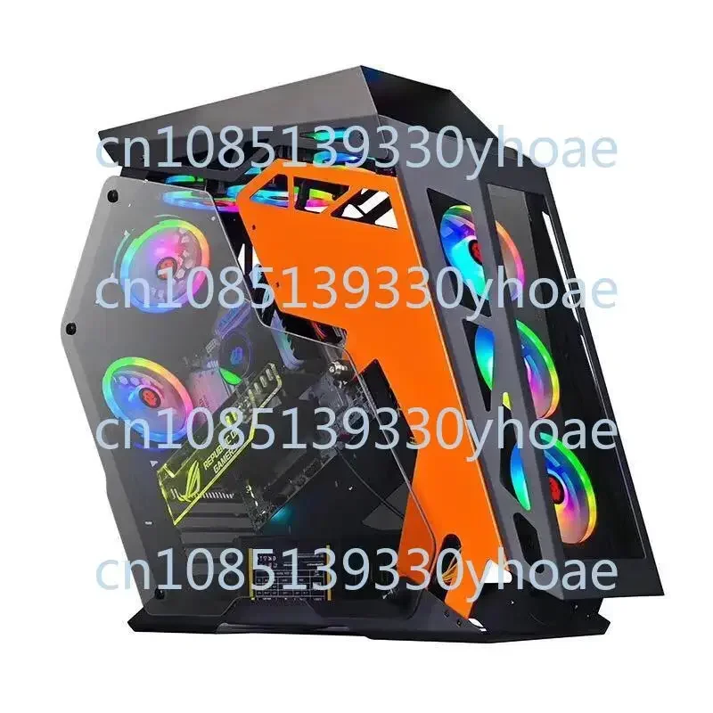 Desktop Computer Host Special-Shaped Shell Personalized Internet Coffee Desktop E-Sports Games Chassis