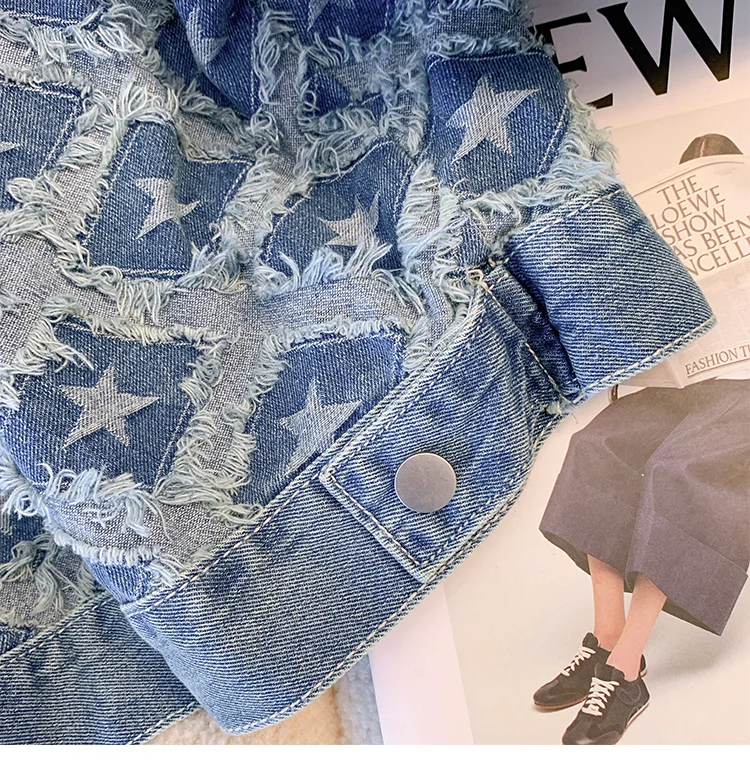 Giacca da donna 2024 Autunno/Inverno stile ricamo jacquard corto giacca versatile in tweed vestibilità ampia per donna