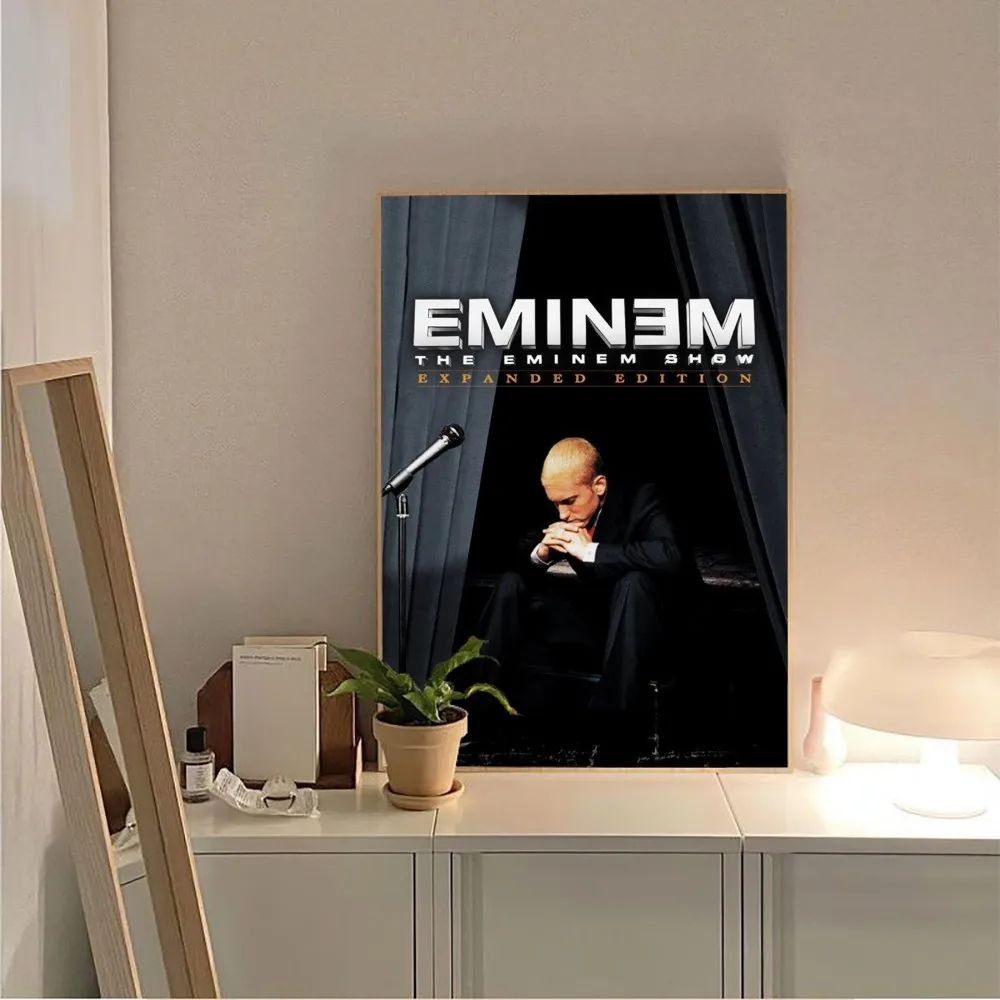 Eminem 8 Mile Hip Hop Rapper Singer Poster Poster Kraft Club Bar Paper Vintage Poster Wall Art Painting Bedroom Study Stickers