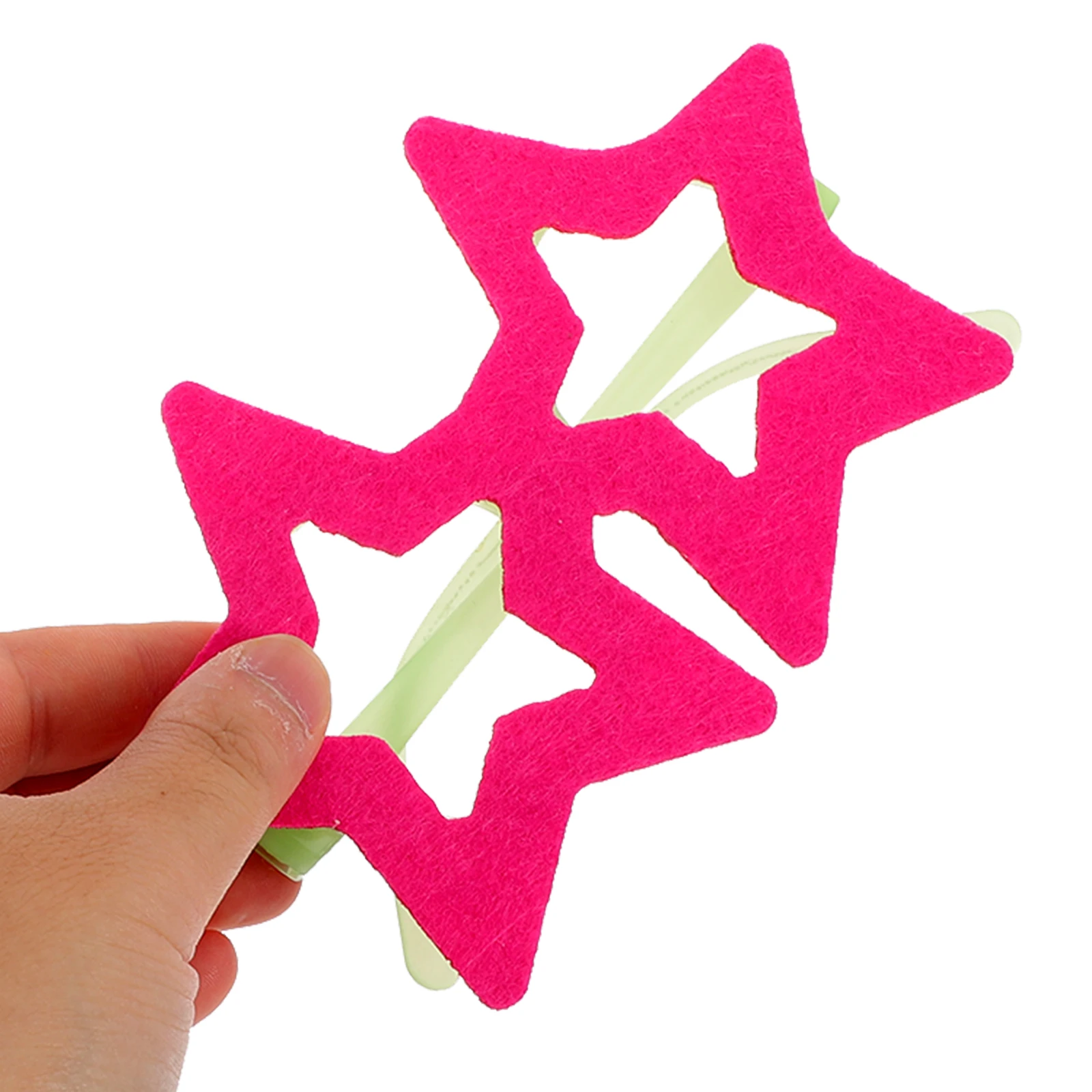 

5 Pcs Fluorescent Glasses Happy Birthday Decorations Fun Eyewear for Beach Party