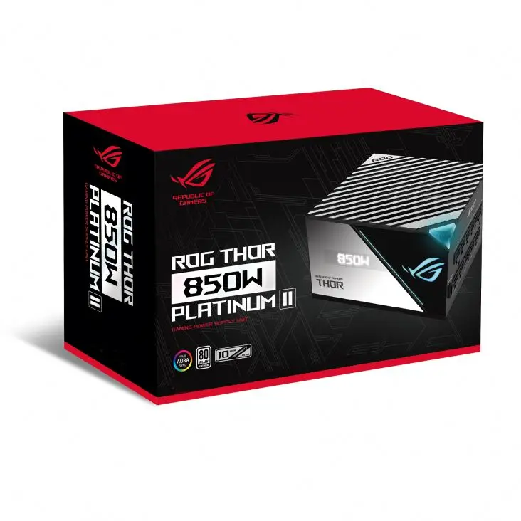 New ROG THOR II 850W 80+PLATINUM PSU 850W for Gaming Desktop Switching Power Supply