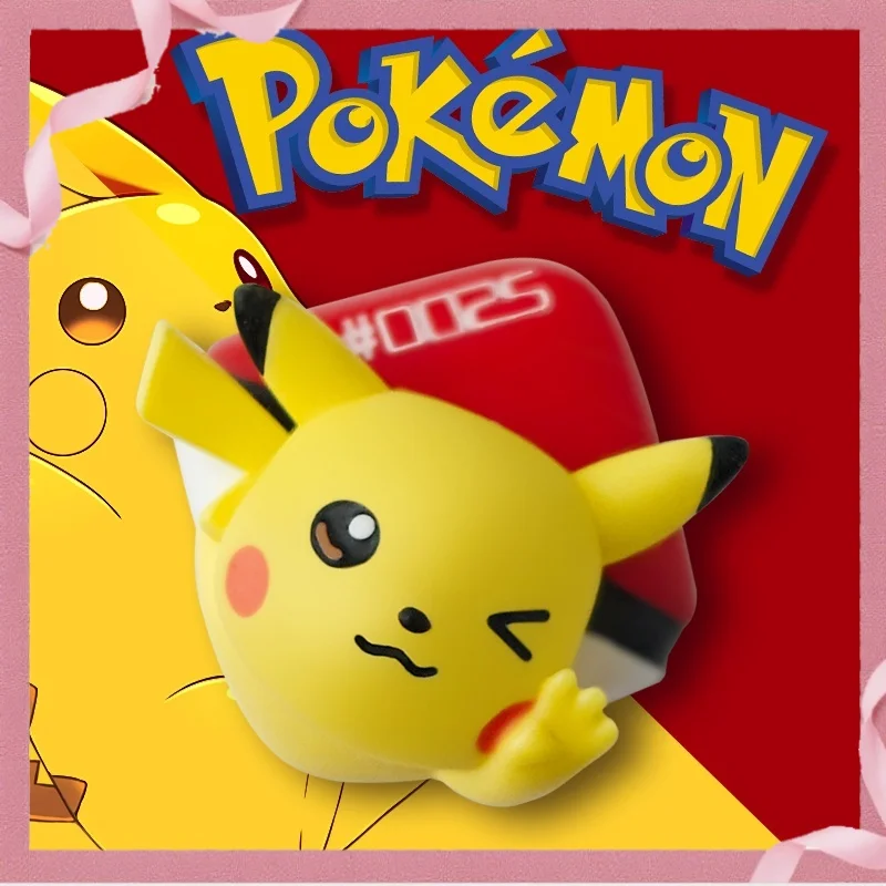 

New Anime Mechanical Keycaps Cross Axis Personalized Pet Elf Pikachu Little Fire Dragon Cartoon Design For Gaming Keyboard