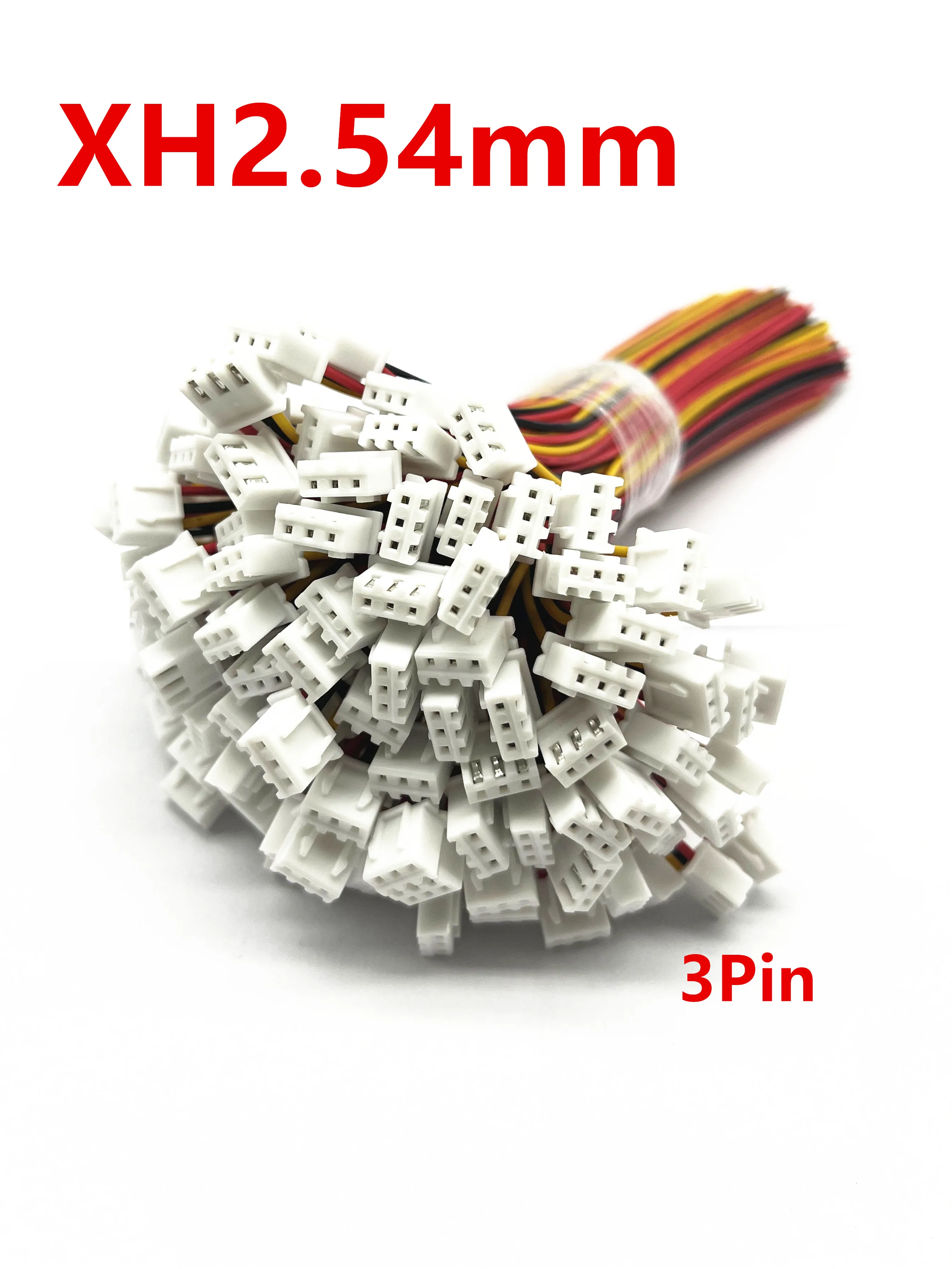 100pcs 1.25 1.5 2.0 2.54 JST/ZH/PH/XH 1.25MM 1.5MM 2.0MM 2.54MM Female/ Male plug connector with wire 2/3/4/5/6/7/8/P Pin