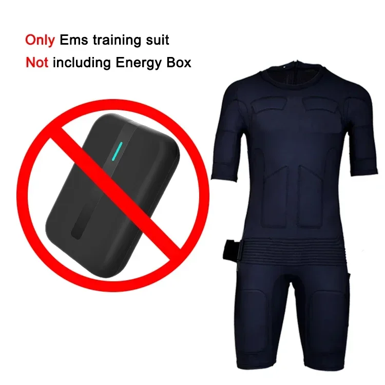 Multi function ems training suit wirelessly controlled via Bluetooth for health center /gym club/home