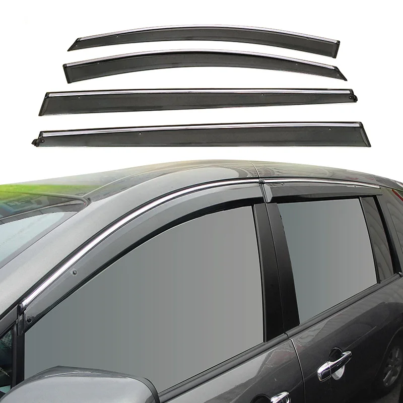 

High Quality Window Visor For Mazda 8 MPV Door Window Weather Vent Deflector Rain Guards