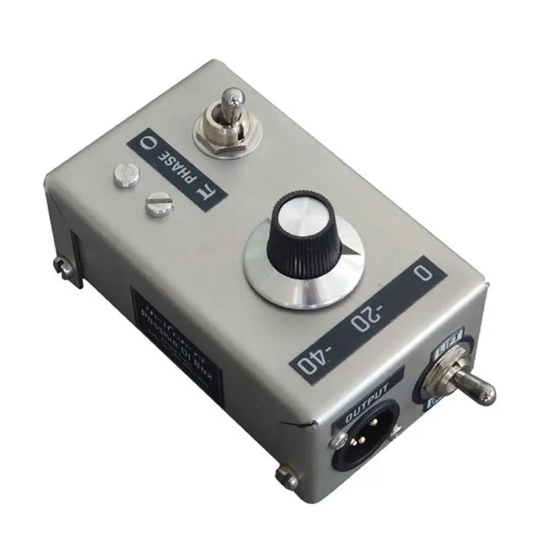 B68C For Guitar For Mixer And Sound Card Passive Audio DI Box- Stereo/Mono Switch For Live Performance Studio Recording