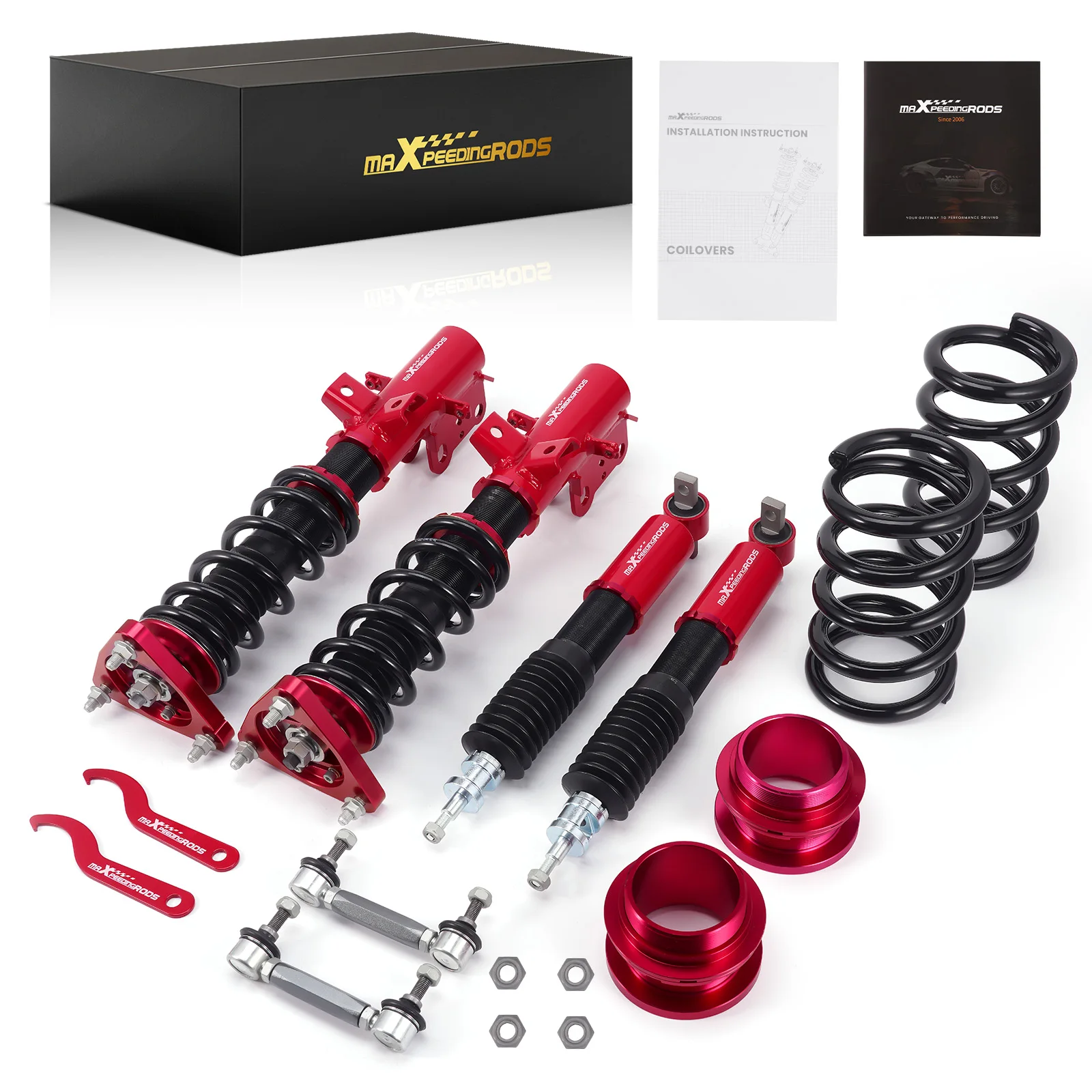 

Комплект регулируемых койловеров MaXpeedingrods для занижения подвески Ford Mustang 2015-2023