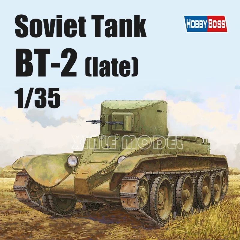

Trumpeter Plastic Assembled Tank Model Kit 84516 Soviet BT-2 Tank (late) 1/35