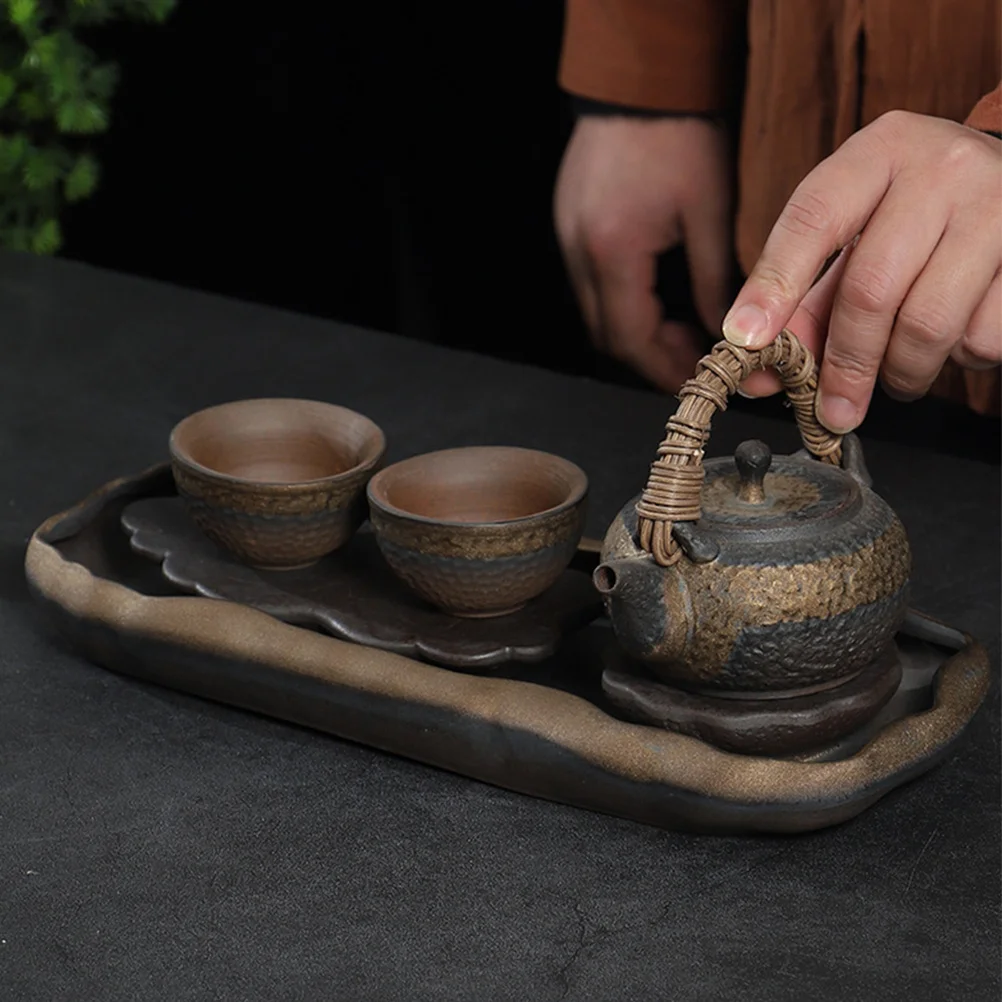 

1Pcs Lotus Teapot Mat Easy Clean Tea Ceremony Tea Table Kung Fu Teaware Lotus Teapot Holder Chinese Kung Fu Teatable