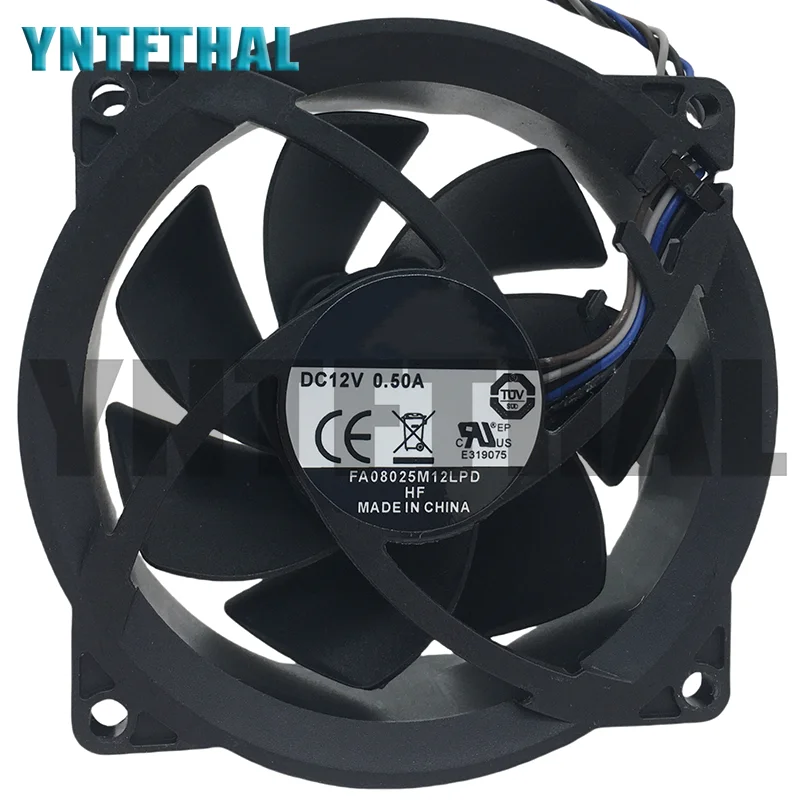 

Вентилятор охлаждения ЦП FA08025M12LPD, 8025 дюйма, 8 см, 12 В, а, четыре провода