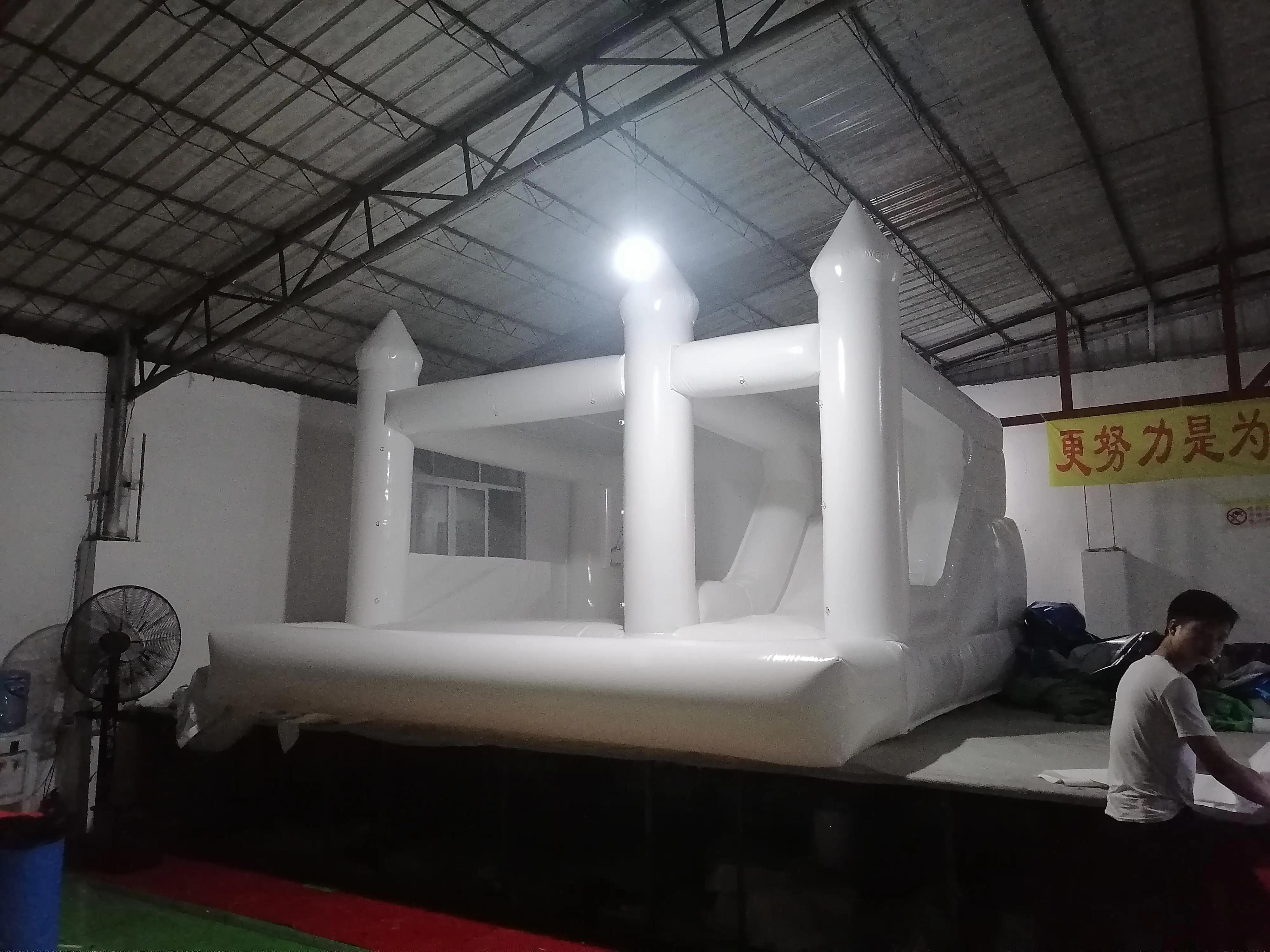 With Slide Inflatable Bouncy Castle Combo Wedding Jumper Bouncer for Kids Audits Commercial Included Blower Free Ship