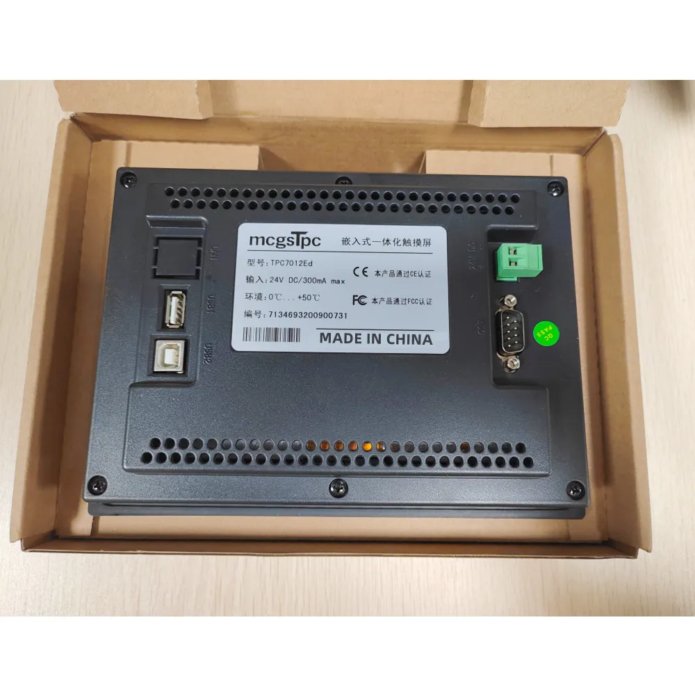 COF Bonding Machine Monitor MCGS TPC7012Ed For ST-65 /100SS /100WS /100SW Model LCD Screen