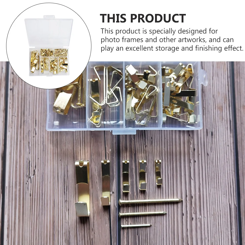 

Non-trace Nail Photo Frame Clean-wall Picture Hanging Kit Traceless Decorative Hooks
