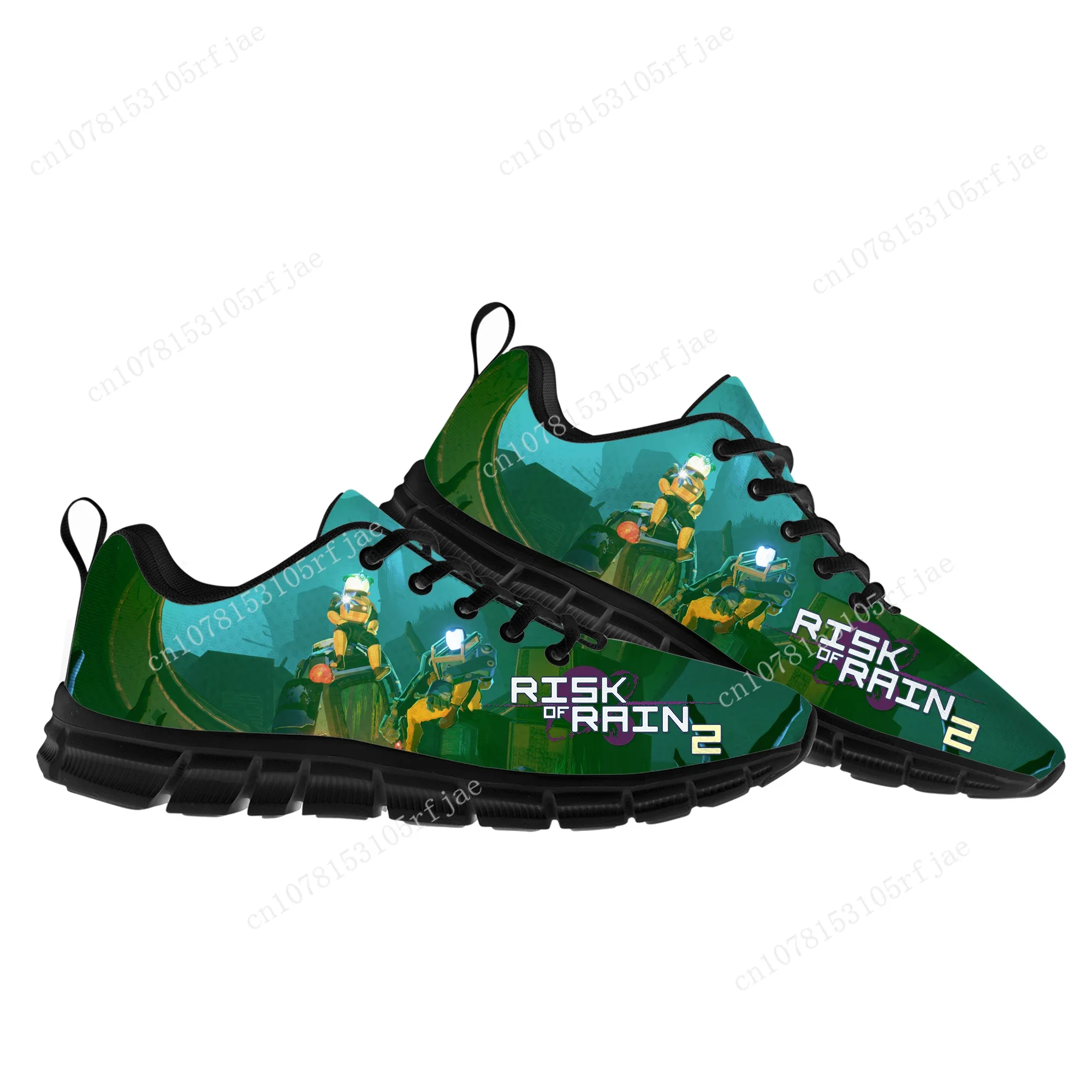 

Risk of Rain 2 Sports Shoes Cartoon Game Mens Womens Teenager Children Sneakers Fashion High Quality Sneaker Custom Built Shoes