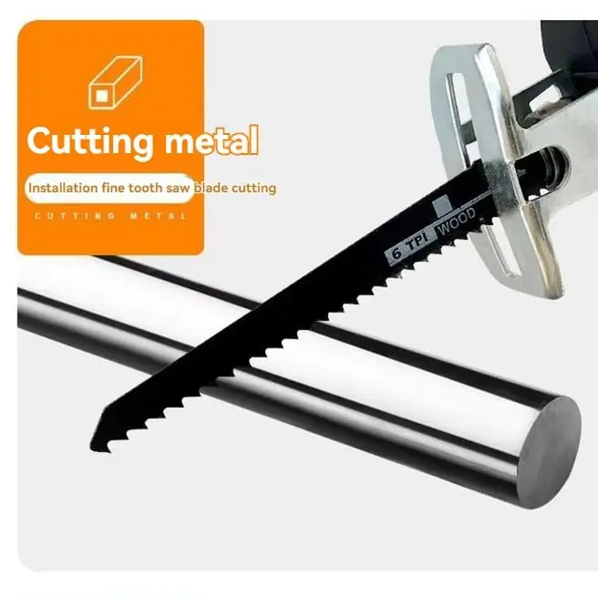 Portable Lithium Electric Saw Multifunctional Horse Knife Saw Household Logging Electric Saw Cordless Reciprocating Saw