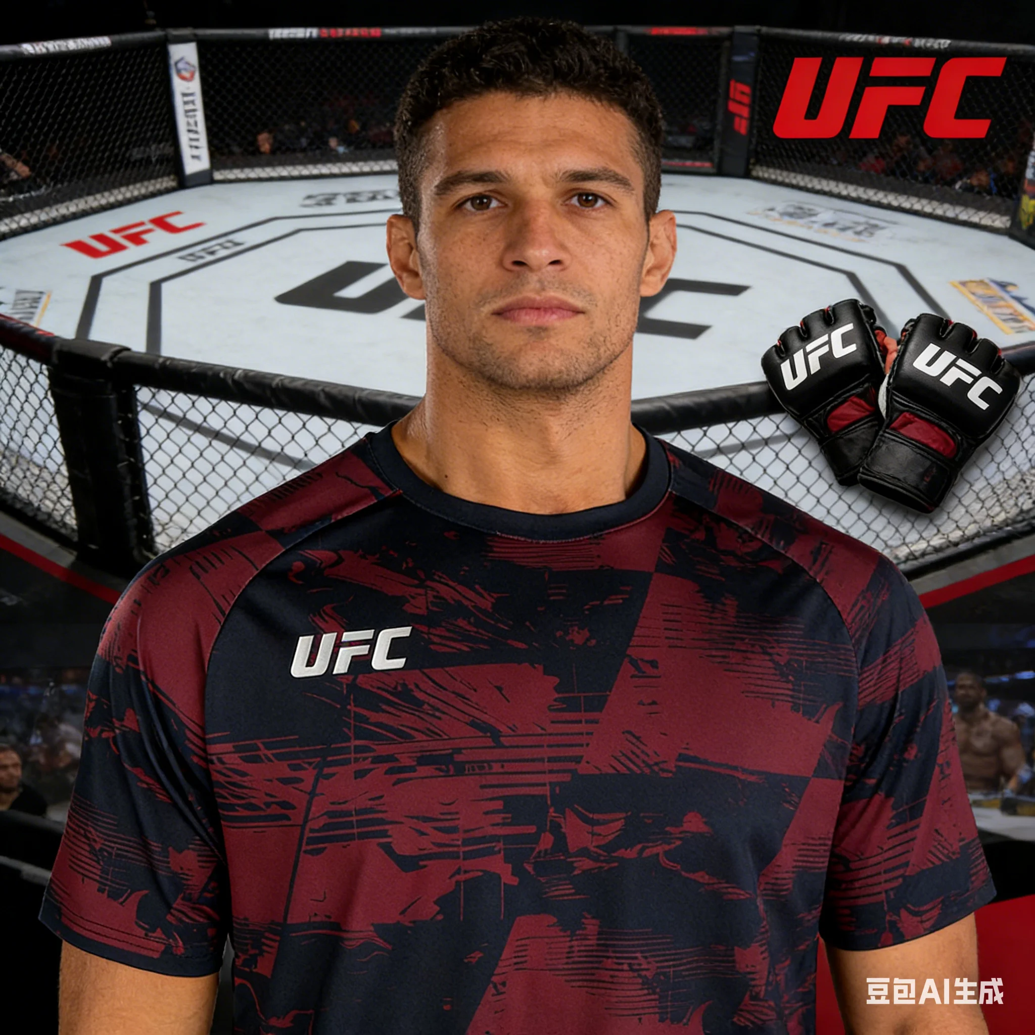 New Arrival Hot Selling Men's UFC Zenith By Venum Navy Blue Authentic Fighting Week Quick-Drying T-Shirt