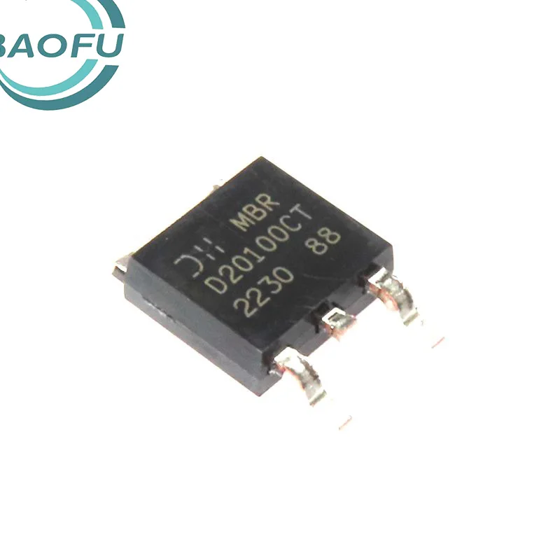 

Brand new original MBRD20100CT-13 D20100CT TO252 Schottky rectifier diode