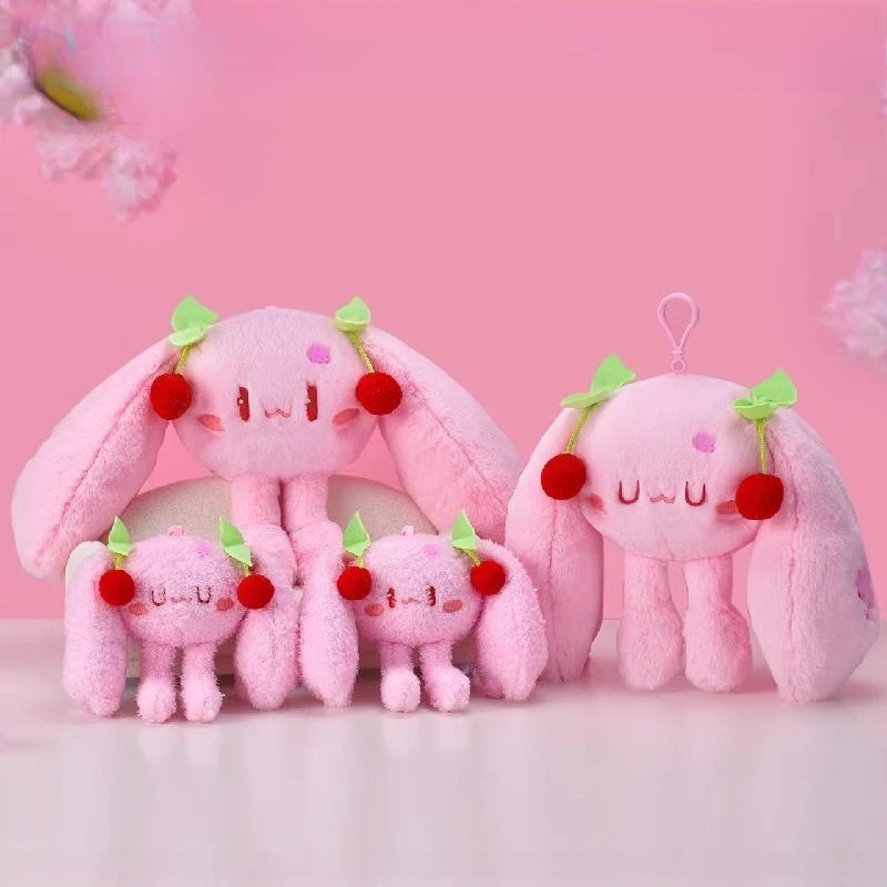 

Хацунэ Мику Сакура плюшевый Шарм аниме брелок мягкая кукла сумка кулон Kawaii сумка Декор автомобиля подарки на день рождения