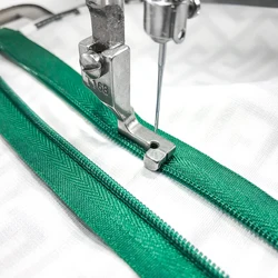 T168 Zipper Foot For Industrial 1-needle Lockstitch Sewing Machine All Steel Sewing Accessories Cording Feet Sewing Machine Foot