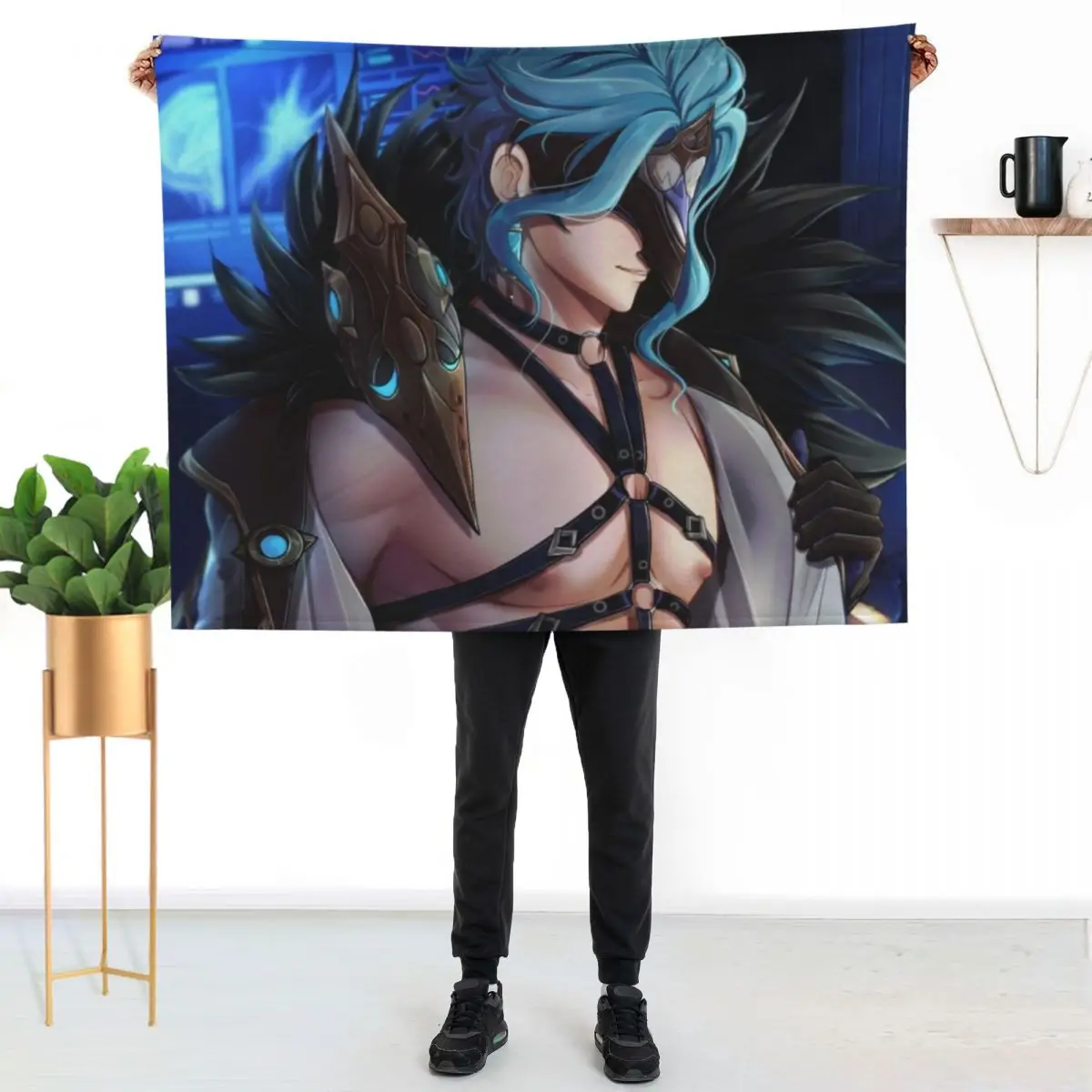 

il dottore Throw Blanket Color Fast Cozy Throw Blanket