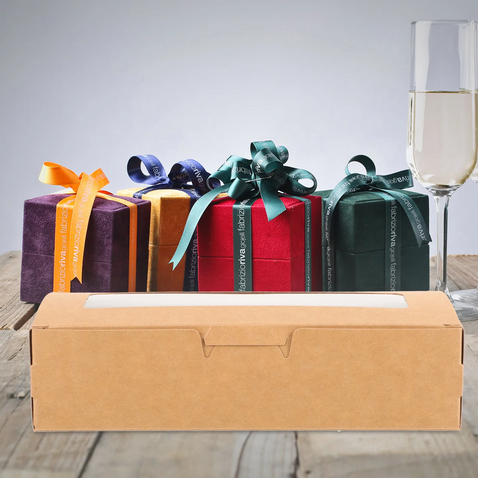 

20pcs Boxes Window Small Compact Disposable Paper Bakery Chocolate Cookie Boxes With Window Case for Party Banquet Hotel Café