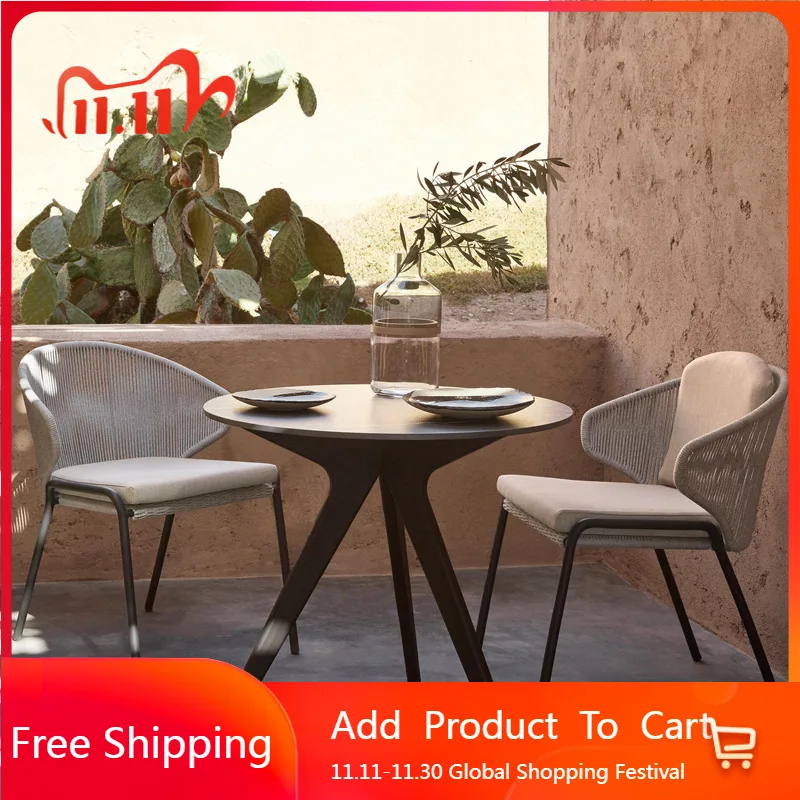 

Restaurant Mobile Garden Furniture Sets Coffee Outdoor Study Side Table Luxury Gaming Balcony Lounge Mesa Commercial Furniture