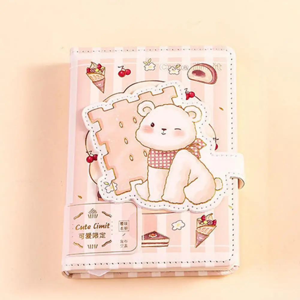 Useful Diary Book Fine Workmanship 112 Sheets Cartoon Pattern Schedule Book Ribbon Bookmark Student Scrapbook Home Supplies