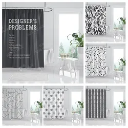 Waterproof fabric shower curtains Bathroom curtain accessories Bath curtain for shower 180x200cm 240*200 anime boho decoration