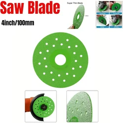 4inch Super Thin Cutting Disc For Porcelain Glass Ceramic Tile Saw Blade Heat-resistant Saw Blade For Power Tool Accessory