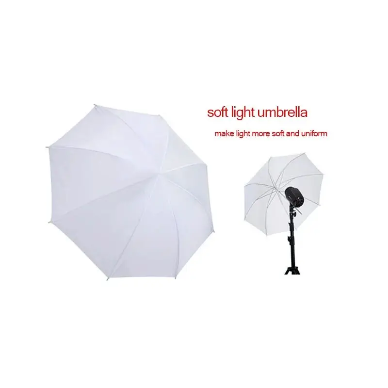 Lightweight Portable Photographing Reflector Soft Flash Diffuser,Portrait Clothing Shooting Reflective White Soft Light Umbrella