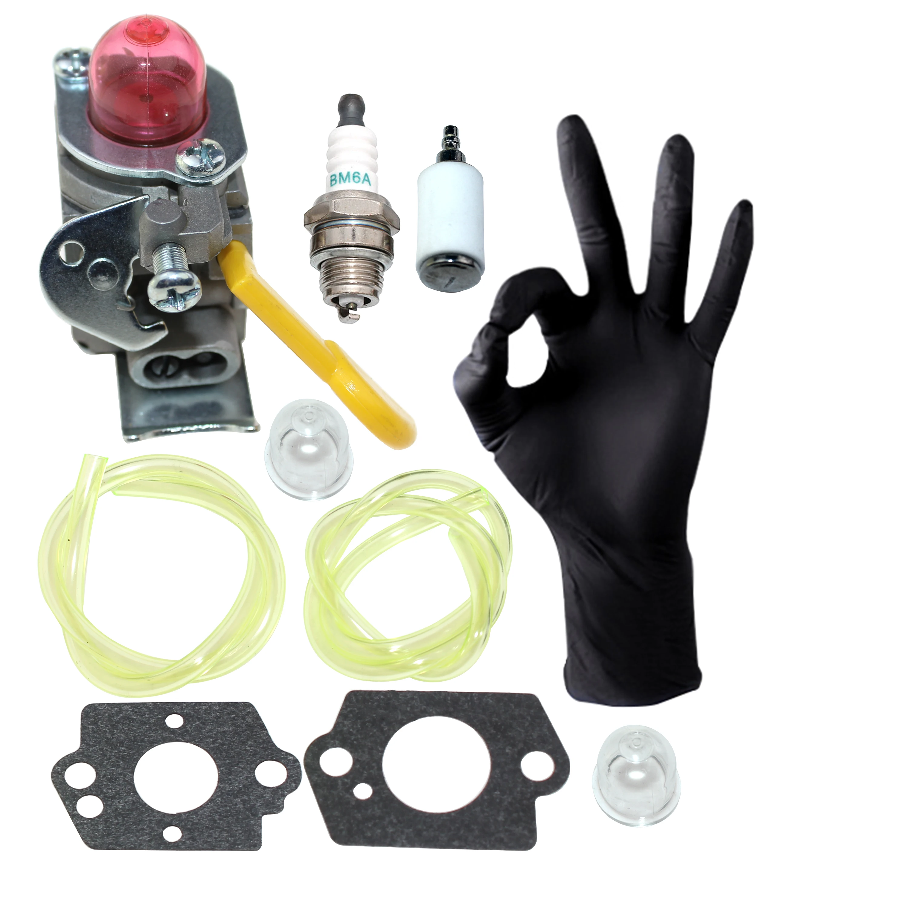 C1U-W18 Carburetor for Partner Colibri II, Colibri II+, Colibri II S, XS, Poulan FX26 FX26S P1500 P2500 P3500 TE475 TE475Y XT260