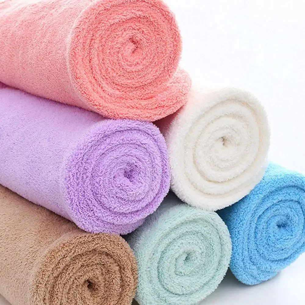 1PC Icrofiber Bath Towel Hair Dry Quick Drying Lady Bath Towel Soft Shower for Woman Man Turban Head Wrap Bathing Tools  Towels