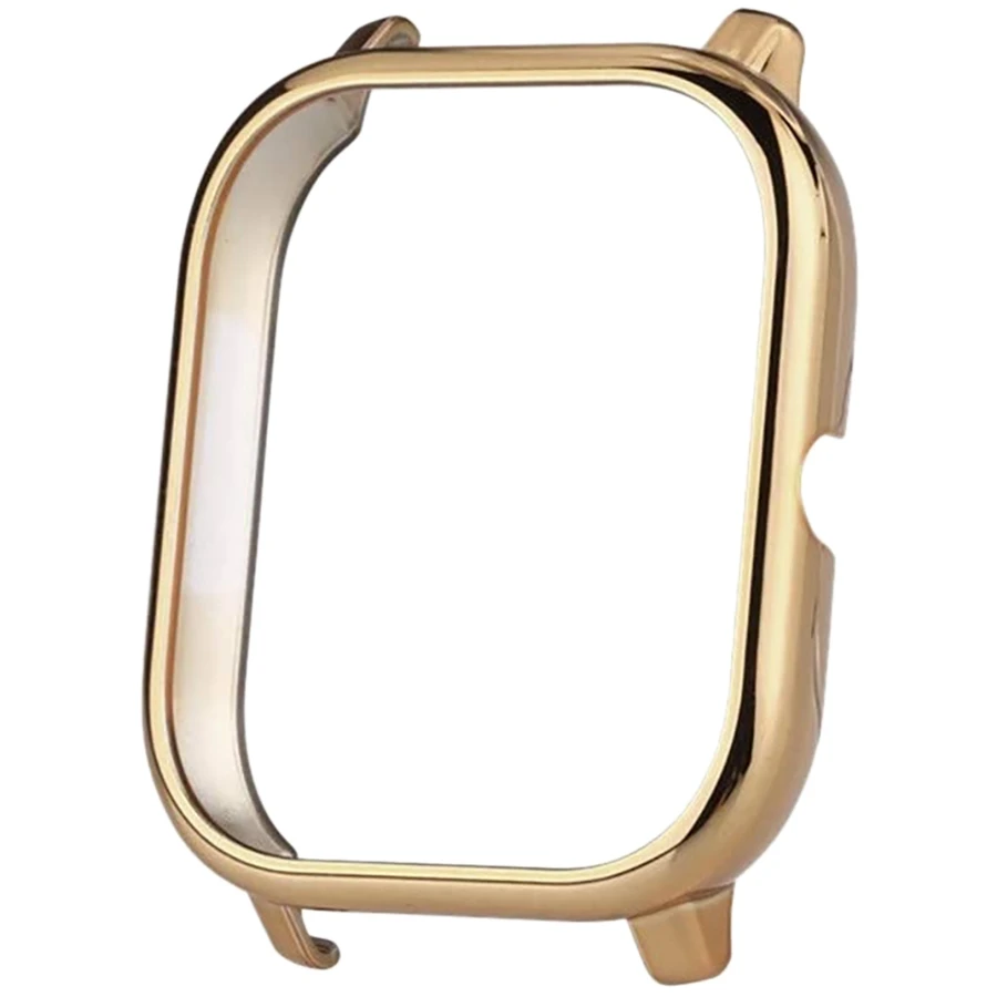 DTD91 Hot Sale-Compatible for Huami Case Smart Watch Protector Case Watch Protector Cover -Golden