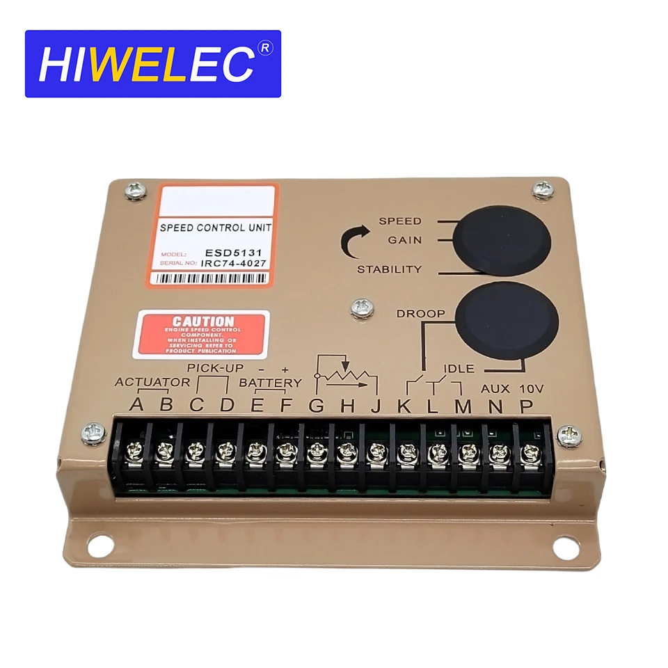 

ESD5131 Дизельный генератор, регулятор скорости двигателя, модуль управления регулятором скорости двигателя