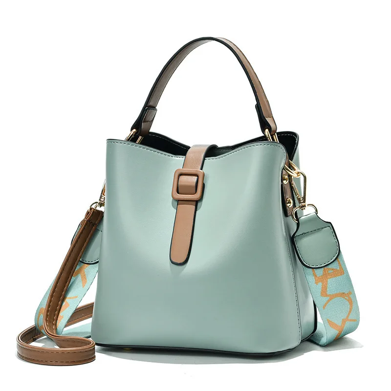 

Women's bag, fashionable and simple bucket bag, fashionable large capacity portable small bag, shoulder bag