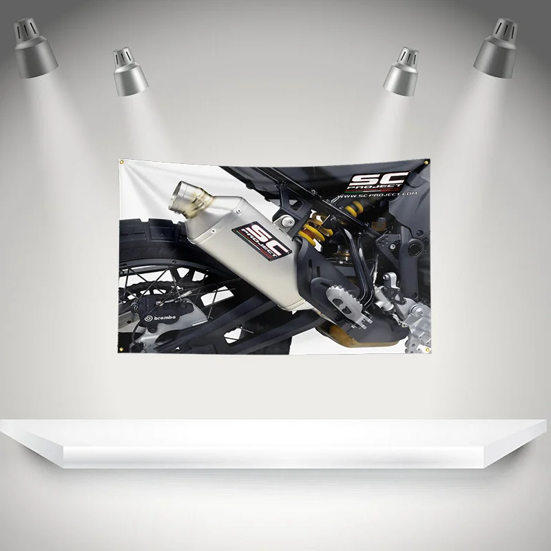 S-SC project Wheel Flag Auto P - Car Accessories Banner recension och pris
