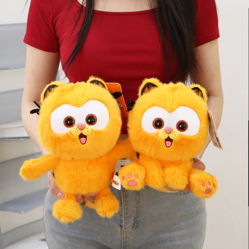 Garfield Odie Dog Original Plush Toy 10-30cm Garfield Cat Teen Adult Version Stuffed Doll Anime Plushie Christmas Birthday Gifts