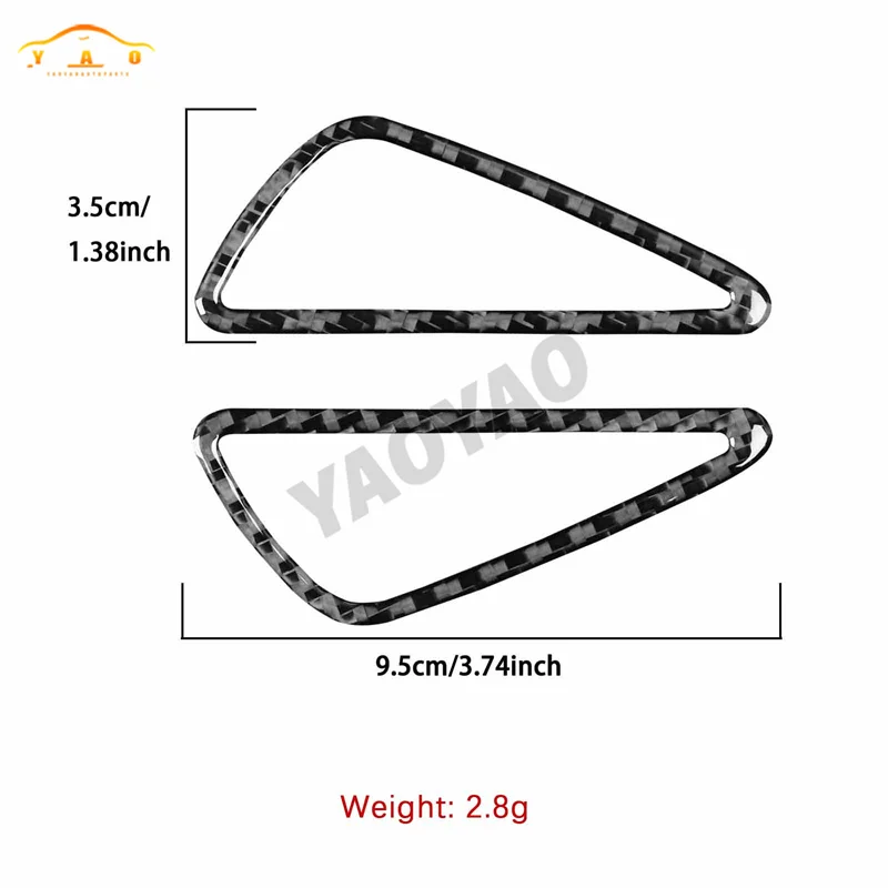 Car Sticker For SEAT Leon 2005 2006 2007 2008 2009 2010 2011 2012 Car Air Outlet Instrument Panel Trim Decorate Accessories