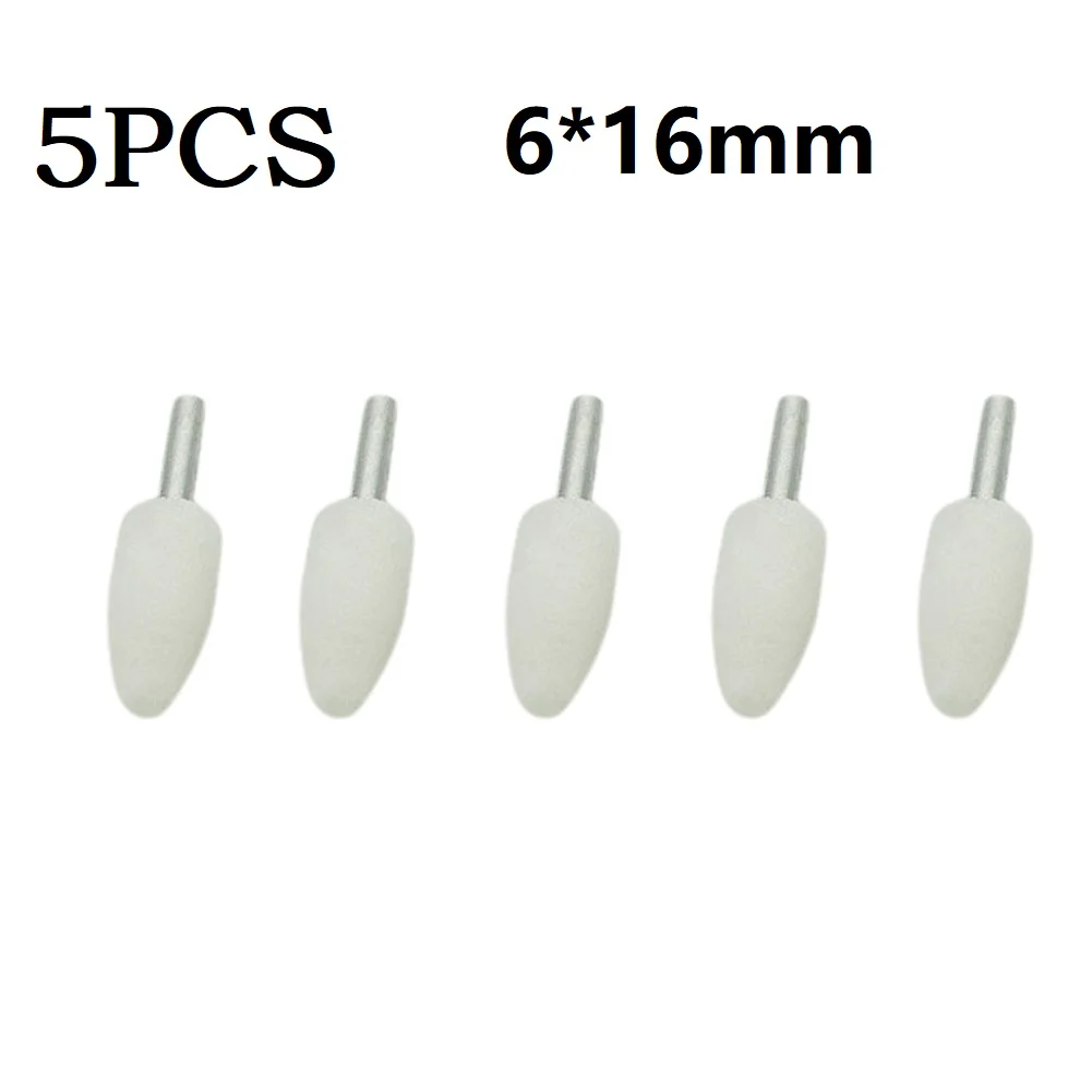 

Совершенно новые электроинструменты, соответствующие абразивной шлифовальной головке, 48 мм, 5 шт., абразивный камень, цилиндрический/конический белый цвет