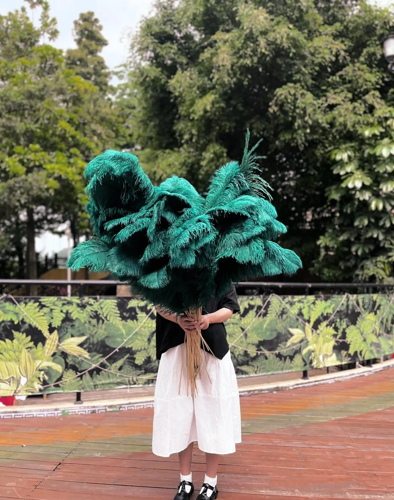 15-60CM 10pcs Ostrich Feathers Bulk for Crafts Wedding Party Home Table Centerpiece Decoration Carnival Ostrich Plume Dark Green