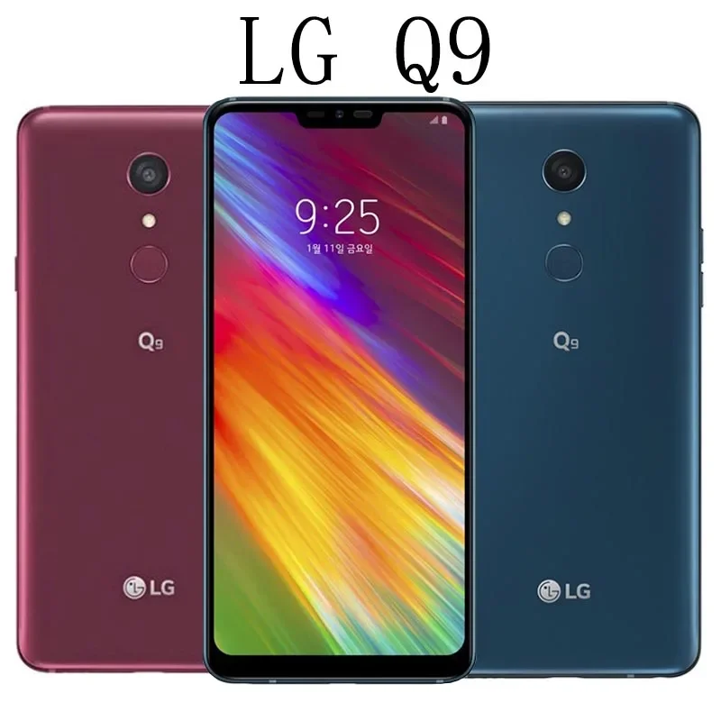 

LG Q9 Q925L 6.1'' 4GB RAM 64GB ROM Smartphone 16MP Mobile Camera 2160P Snapdragon 821 Fingerprint Unlocked Original Smart Phone