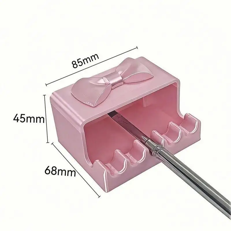 Brush Holder Easy to Clean Large Capacity Space Saving Portable for Watercolor Nail Art Salon Professional Use〔88〕