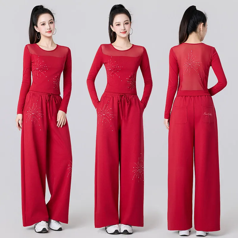 nouvelle-tenue-de-sport-de-danse-carree-pour-femmes-2026-ensemble-de-pratique-a-manches-longues-avec-strass-scintillants-en-forme-de-feu-d'artifice-et-motif-geometrique